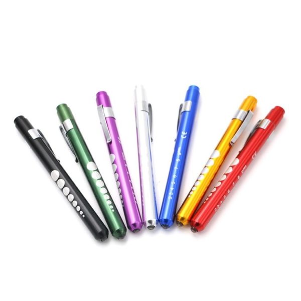 5 PCS Mini Pocket Penlight Torch Light LED Flashlight Mouth Ear Care Inspection Lamp (Silver) - Image 10