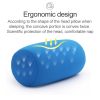 30cmx16cm Head PillowCase Micro Mini Microbead Back Cushion Pillow (Black) - Image 5