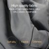 30cmx16cm Head PillowCase Micro Mini Microbead Back Cushion Pillow (Black) - Image 9