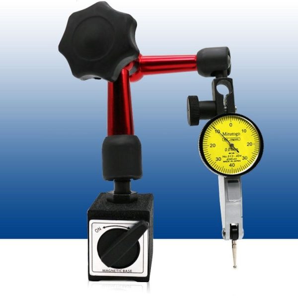 Magnetic Base Universal Mechanical Magnetic Watch Stand Dial Indicator Bracket, Style: Leverage Dial Indicator - Image 2