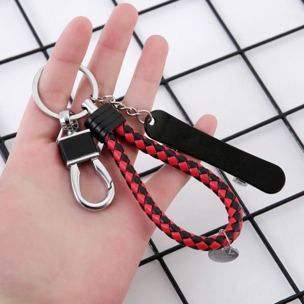 Scooter Beer Bottle Opener with Keychain Pendant Multifunctional Small Toy, Color: Black Red Rope Button +Black