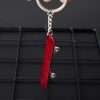 Scooter Beer Bottle Opener with Keychain Pendant Multifunctional Small Toy, Color: Black Red Rope Button +Black - Image 4