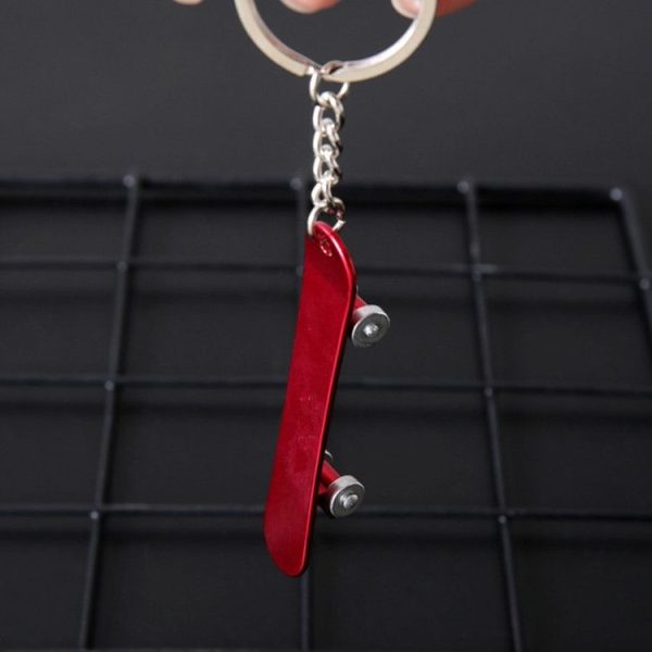 Scooter Beer Bottle Opener with Keychain Pendant Multifunctional Small Toy, Color: Black Red Rope Button +Black - Image 4