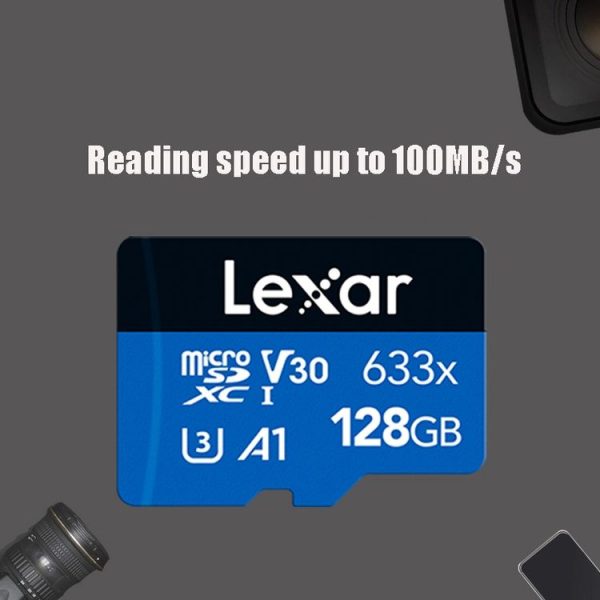 Lexar 633x 128GB High-speed Driving Recorder Dedicated TF Card Mobile Phone Memory Card - Image 3