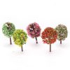 3 PCS Artificial Tree Miniature Garden Home Decoration, Random Color Delivery - Image 2