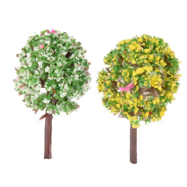 3 PCS Artificial Tree Miniature Garden Home Decoration, Random Color Delivery - Image 6