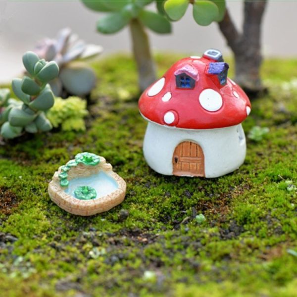 3 PCS Moss Micro-landscape Pools Meaty Ornaments Random Style Delivery - Image 3