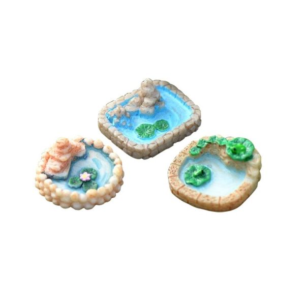 3 PCS Moss Micro-landscape Pools Meaty Ornaments Random Style Delivery - Image 5