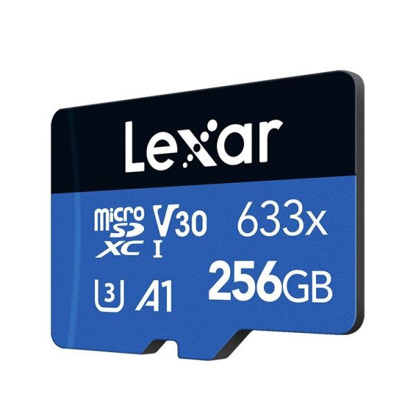 Lexar 633x 256GB High-speed Mobile Phone Camera Memory TF Card Switch Expansion Driving Recorder Dedicated Storage Flash Memory Card - Image 2