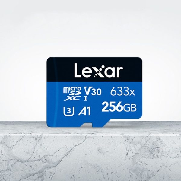 Lexar 633x 256GB High-speed Mobile Phone Camera Memory TF Card Switch Expansion Driving Recorder Dedicated Storage Flash Memory Card - Image 3