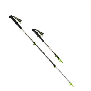 Naturehike External Lock Telescopic Ultra-light Carbon Trekking Cane Outdoor Climbing Equipment (Moonlight Silver)