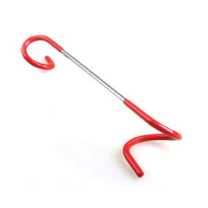 27CM Outdoor Portable Light / Bag / Cloth Hanging Hook Tent Beach Camping Tents Pole Accessories Alloy Hooks, Color Random Delivery