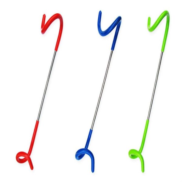 27CM Outdoor Portable Light / Bag / Cloth Hanging Hook Tent Beach Camping Tents Pole Accessories Alloy Hooks, Color Random Delivery - Image 2