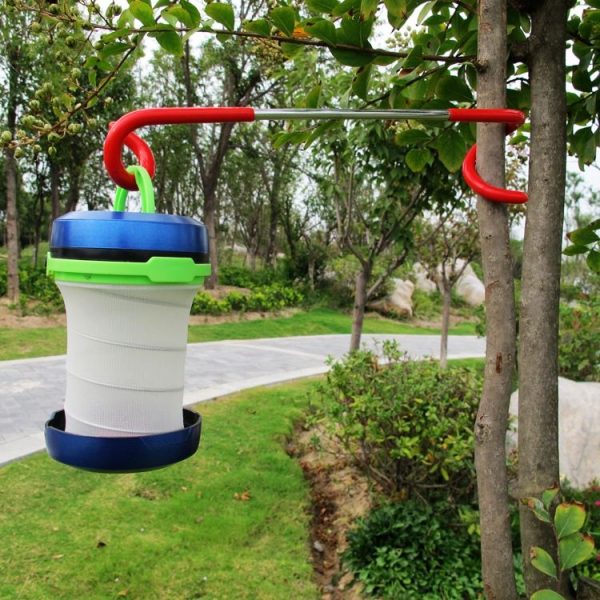 27CM Outdoor Portable Light / Bag / Cloth Hanging Hook Tent Beach Camping Tents Pole Accessories Alloy Hooks, Color Random Delivery - Image 5