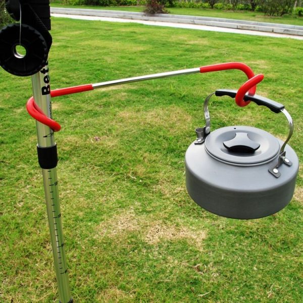 27CM Outdoor Portable Light / Bag / Cloth Hanging Hook Tent Beach Camping Tents Pole Accessories Alloy Hooks, Color Random Delivery - Image 6
