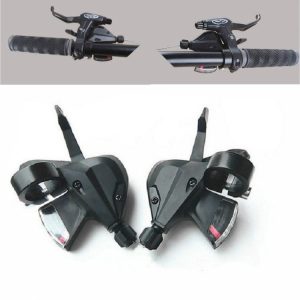 2 PCS / Pair Mountain Bike 8 / 24 Speed Split Dial Transmission Accessories