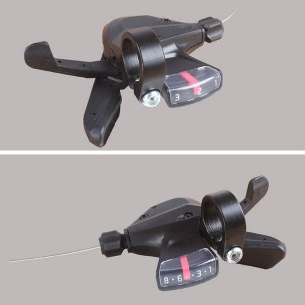 2 PCS / Pair Mountain Bike 8 / 24 Speed Split Dial Transmission Accessories - Image 4