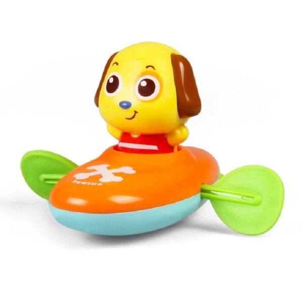 Children Bath Pull Line Bathroom Play Swimming Toys, Style: Puppy - Image 2