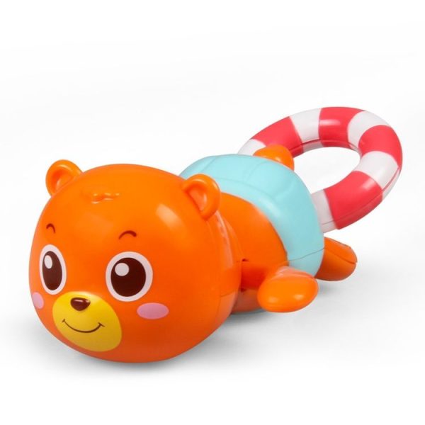 Children Bath Pull Line Bathroom Play Swimming Toys, Style: Little Bear - Image 2