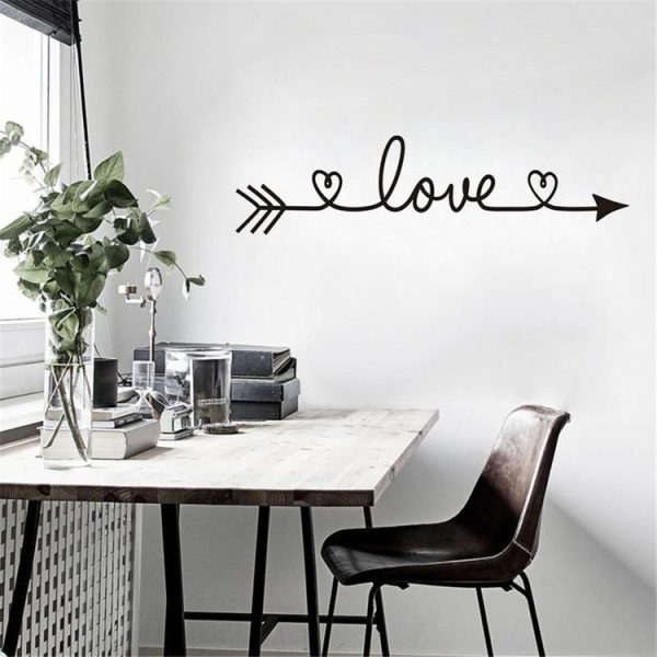 LOVE Pattern DIY Family Home Wall Sticker Removable Decor Wall Stickers - Image 3