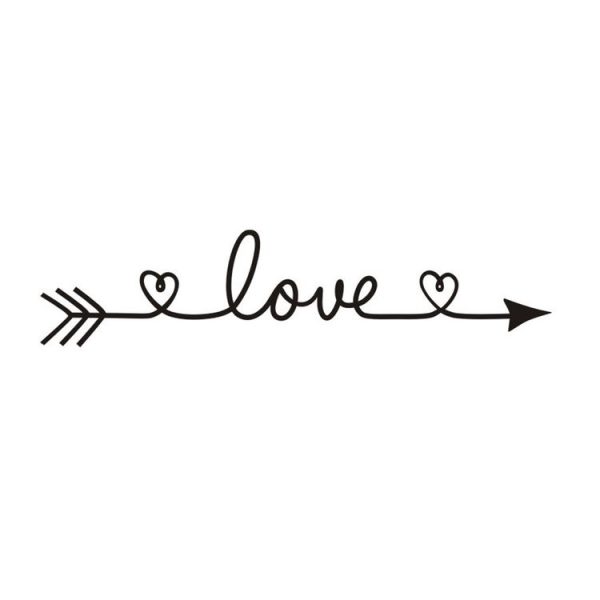LOVE Pattern DIY Family Home Wall Sticker Removable Decor Wall Stickers - Image 6