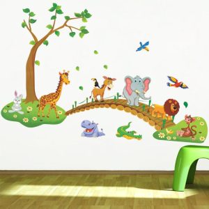 Animal Crossing Cute Wall Sticker Nursery Sticker 3D Removable Sticker