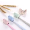 4 PCS Wheat Straw Portable Travel Toothbrush Case Box, Random Delivery - Image 4
