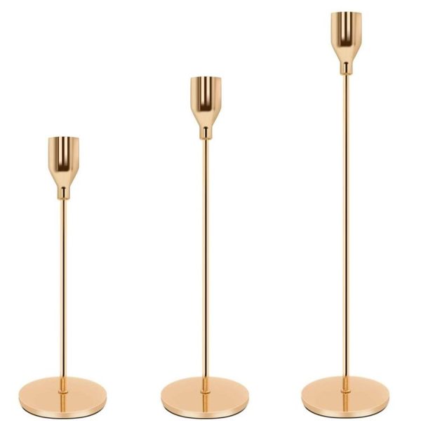 Creative Single Head Candlestick Candle Holder Wedding Table Decoration, Size: L - Image 2