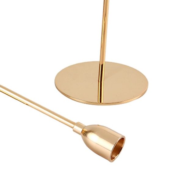 Creative Single Head Candlestick Candle Holder Wedding Table Decoration, Size: L - Image 4