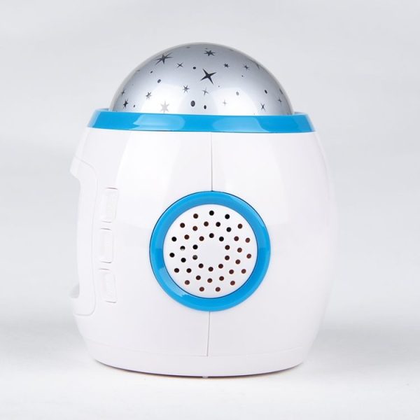 Simple Student Music Calendar Alarm Clock Creative Colorful Decompression Electronic Clock Star Projection Clock - Image 3