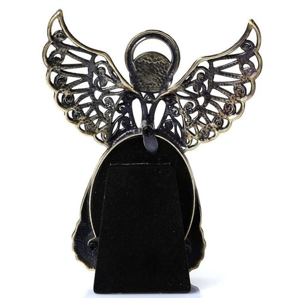 3 inch Angel Wings Metal Vintage Picture Frames Creative Gifts Photos Frames (Silver) - Image 4
