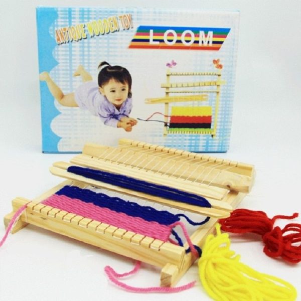 Children Educational Toys Wooden Small Looms - Image 2