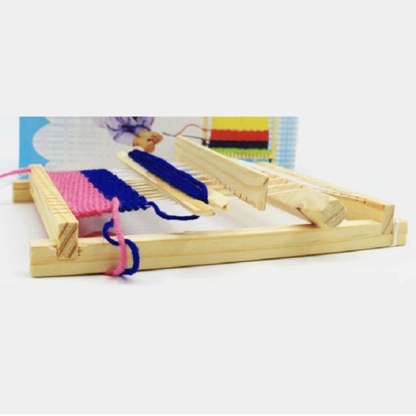 Children Educational Toys Wooden Small Looms - Image 3