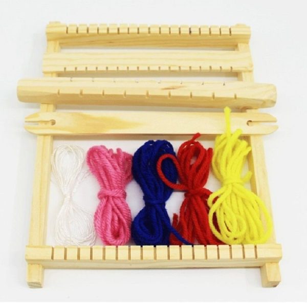 Children Educational Toys Wooden Small Looms - Image 5