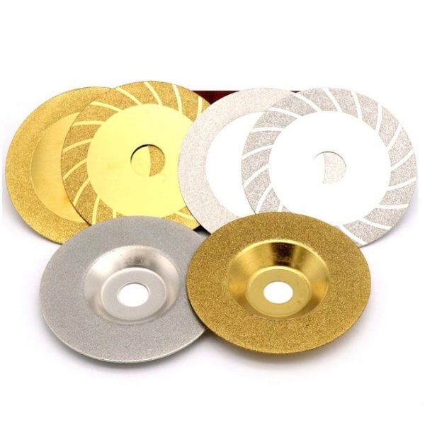 100mm Electroplated Diamond Grinding Slice Glass Grinding Disc 4 Inch Diamond Cutting Piece Alloy Sand Circular Saw Blade (Picture Three) - Image 2