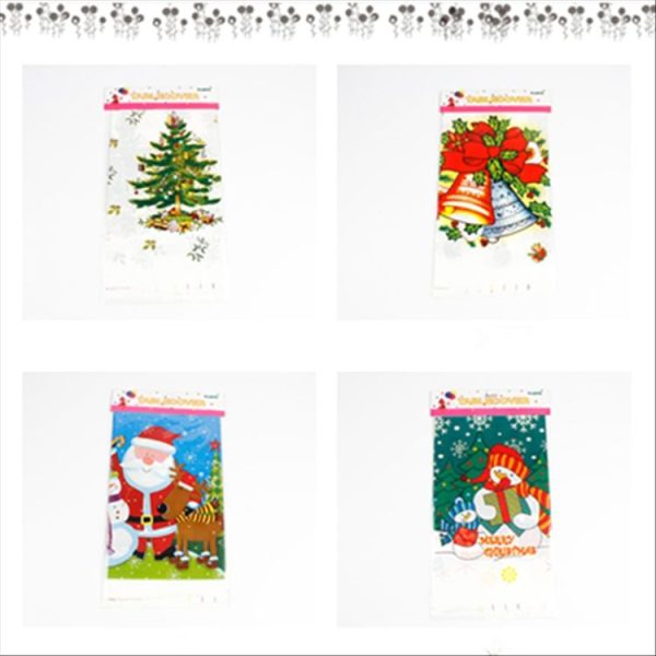 2 PCS Merry Christmas Rectangular Tablecloth Kitchen Dining Table Covers Decoration (Snowman) - Image 3