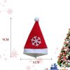2 Bags Merry Christmas Knife Fork Tableware Holder Snowflakes Christmas Hat Christmas Decorations (Red) - Image 4