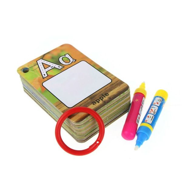 Early Childhood Education Learning Water Drawing Card Doodle Educational Toys (Alphabet) - Image 3