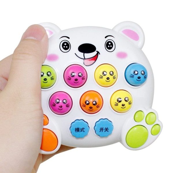 3 PCS Electric Hit Hamster Game Machine Children Early Education Intelligent Interactive Toys, Random Style Delivery - Image 2