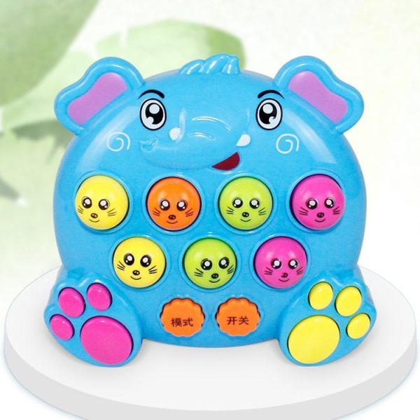 3 PCS Electric Hit Hamster Game Machine Children Early Education Intelligent Interactive Toys, Random Style Delivery - Image 3