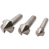 6 In 1 90 Degree Three-edge Chamfering Knife Woodworking Milling Cutter Chamfering Machine Hole Opener, Package: Plastic Bag (White Diamond) - Image 3