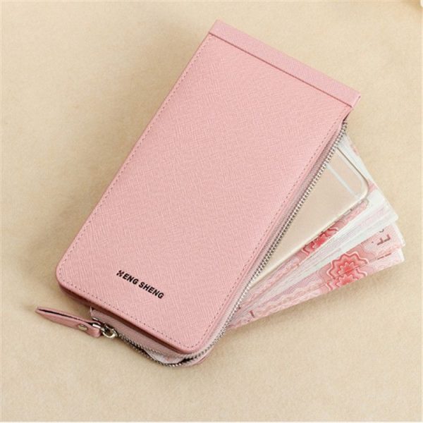 Ultra-thin Wallet Multi-card Position Multi-function Card Package Wallet (Coffee) - Image 7