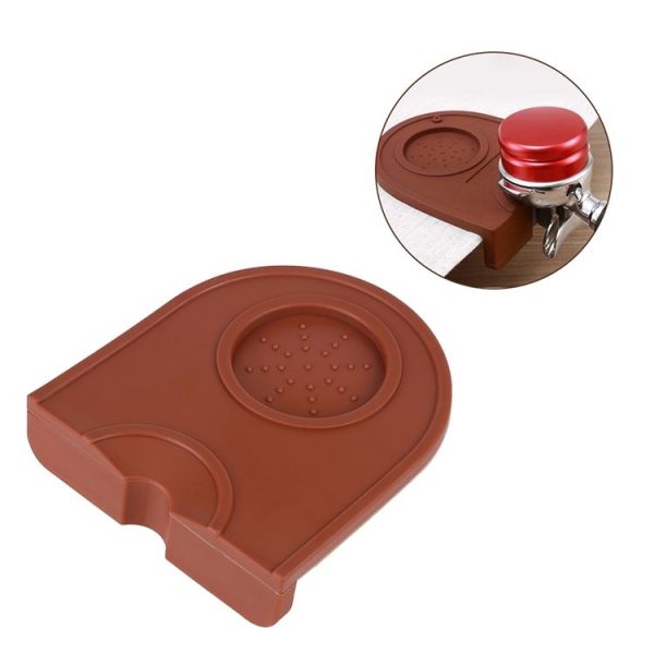 Pressure Pad Non-slip Filling Corner Coffee Pad, Size: Small 12.5x14cm (Brown) - Image 5