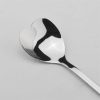2 PCS Stainless Steel Spoon Portable Metal Coffee Teaspoon Creative Love Heart Shaped Wedding Party Gift Dinnerware, Color: Colorful Porous Love - Image 5