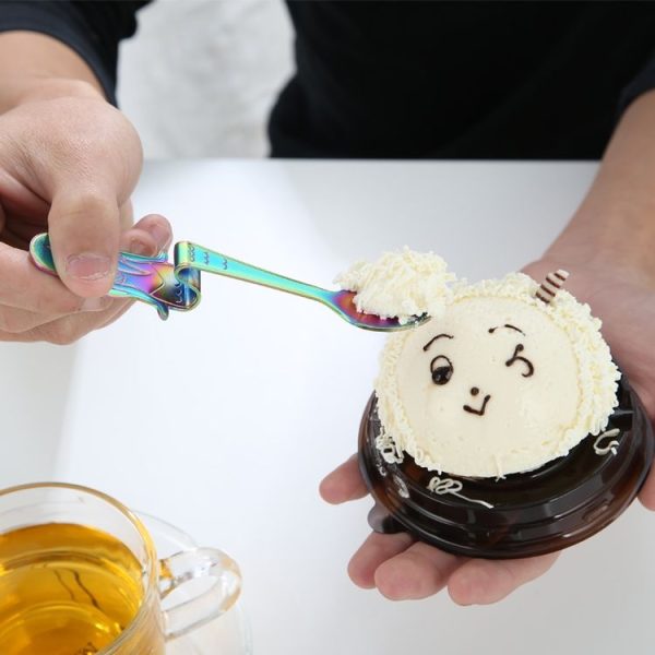 Creative Coffee Spoon Mermaid Shape Handle Spoons Flatware Drinking Tools, Color: True Color - Image 7