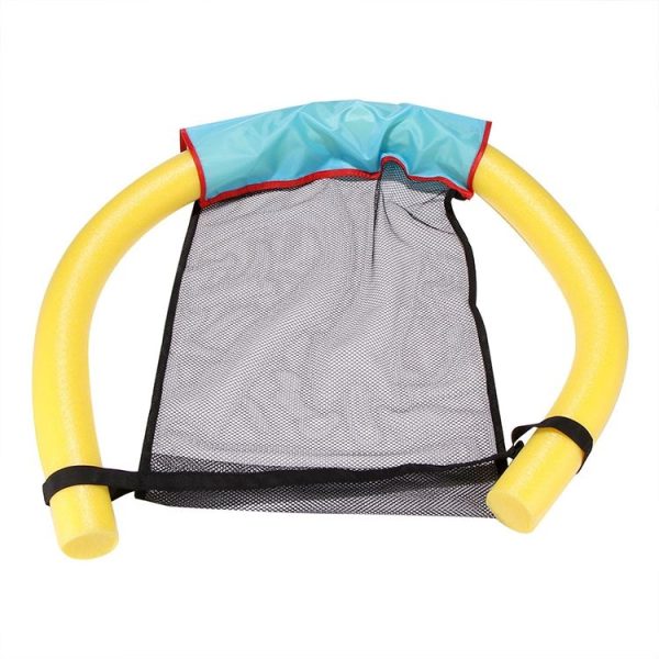 Pool Floating Chair Swimming Pools Seats Floating Bed Chair Noodle Chairs (S Yellow) - Image 2