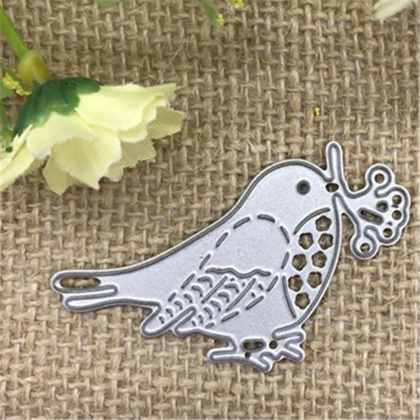 5 PCS Birds Metal Cutting Dies Stencil DIY Scrapbooking Photo Album Decor Embossing Cards Making - Image 2