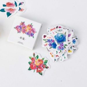 2 PCS Flower Cluster Sticker DIY Decoration