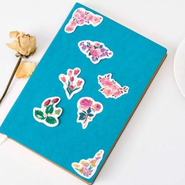 2 PCS Flower Cluster Sticker DIY Decoration - Image 4
