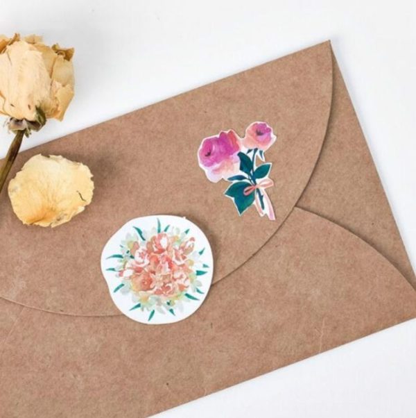 2 PCS Flower Cluster Sticker DIY Decoration - Image 5